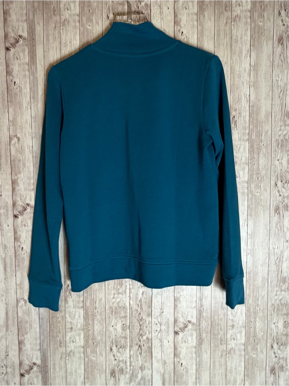 Talbots Ruffle Placket Mockneck Rib-Knit Pullover Size Small - Picture 4 of 5